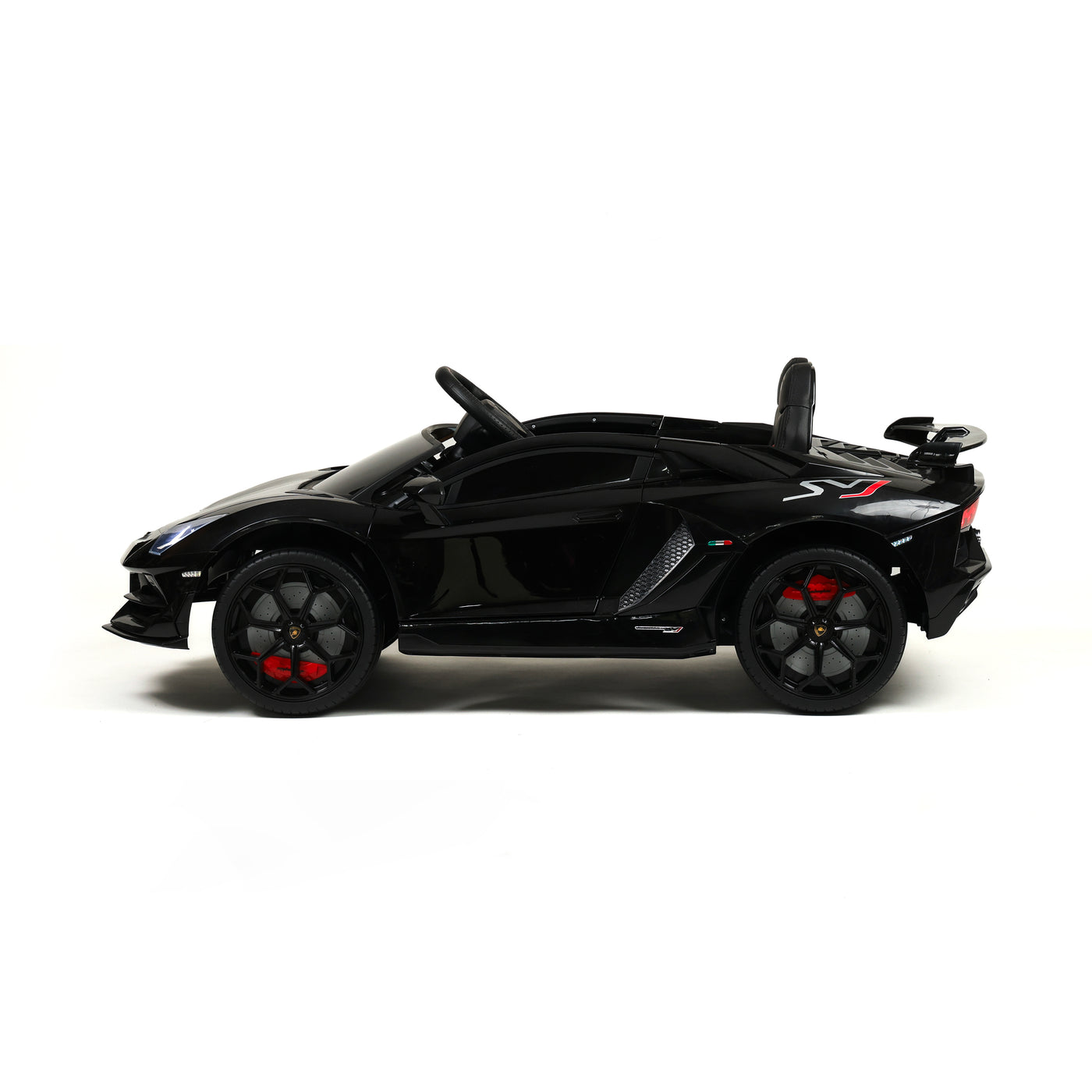 Electric Lamborghini Aventador children - interior detail