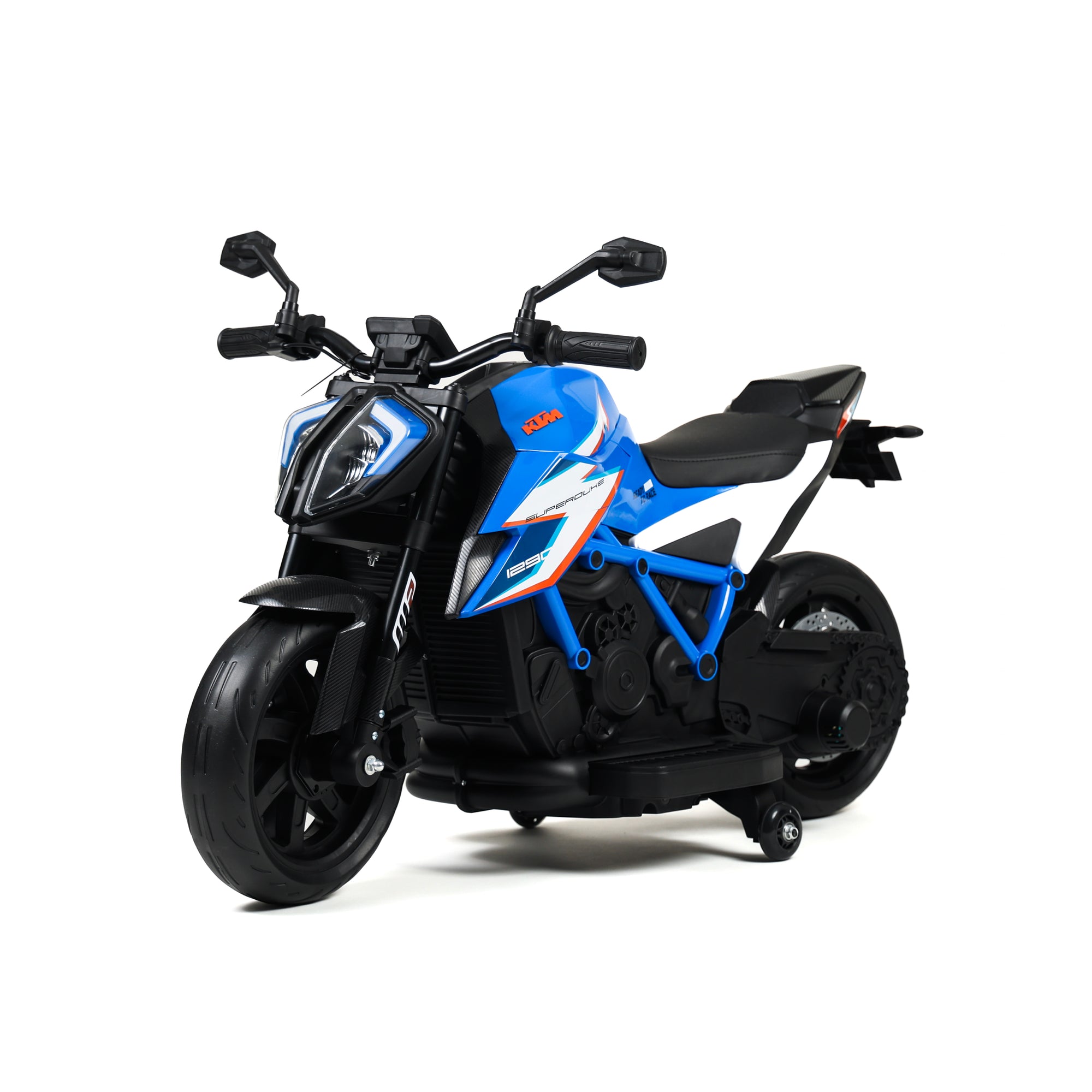 Ktm Superduke 1290 elektrische Kinder – Seitenansicht
