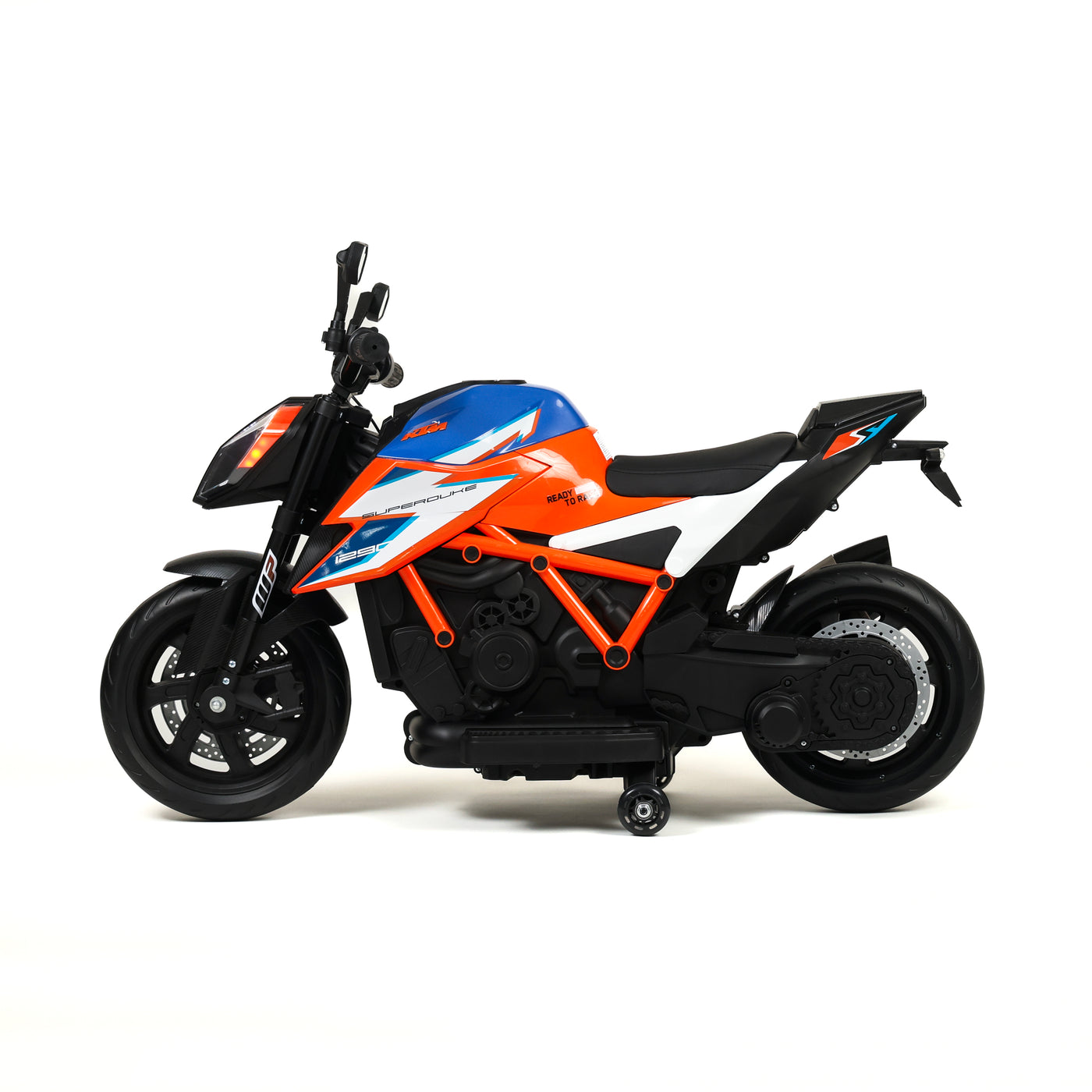 Ktm Superduke 1290 Elektrokinder – Draufsicht