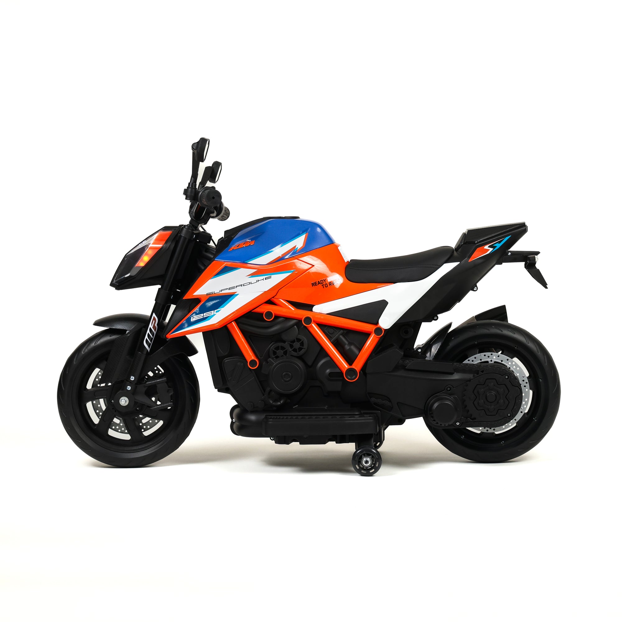 Ktm Superduke 1290 Elektrokinder – Draufsicht