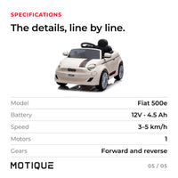 Fiat 500e 12V · Ages 1-3 — photo 6
