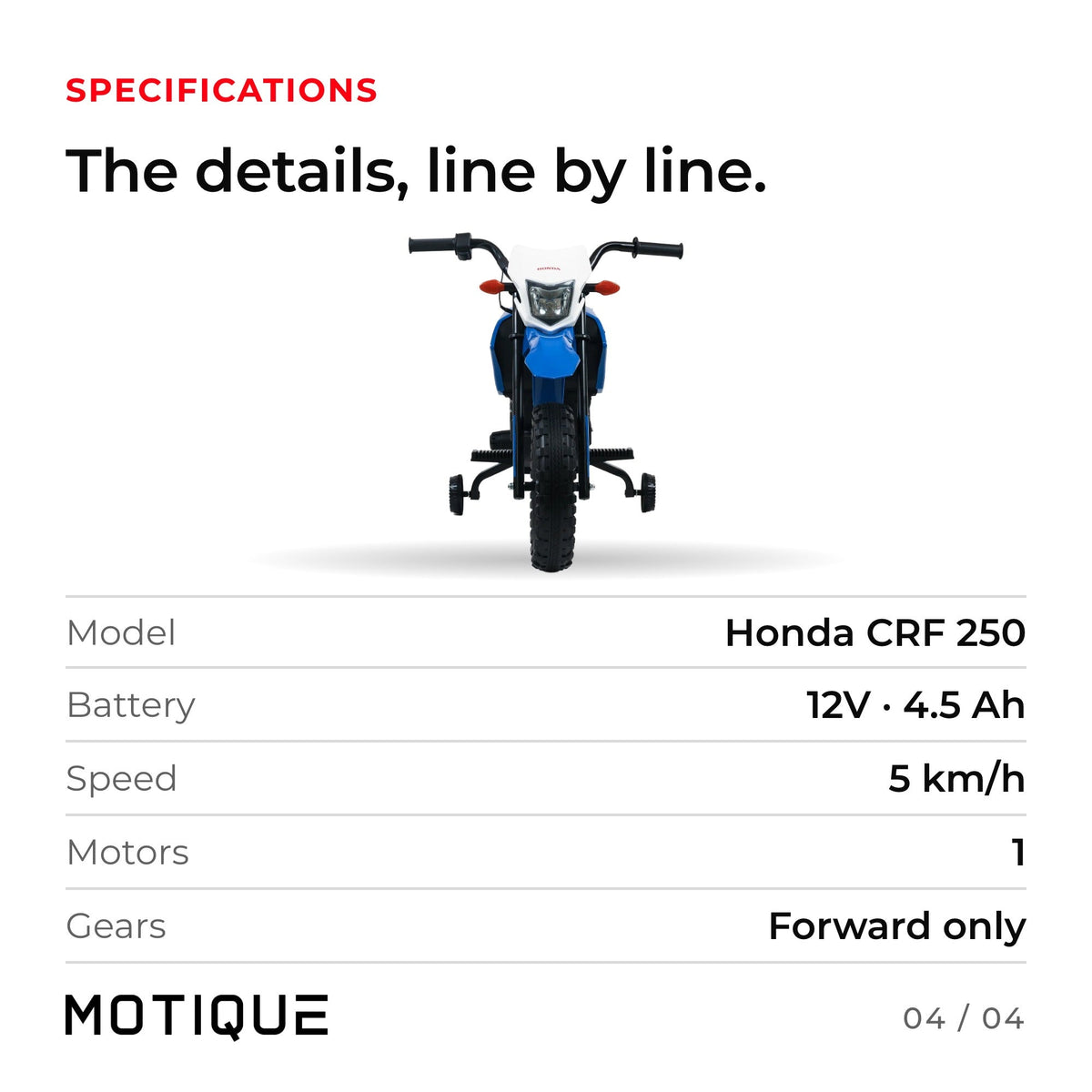 Honda CRF 250 - infographic 4