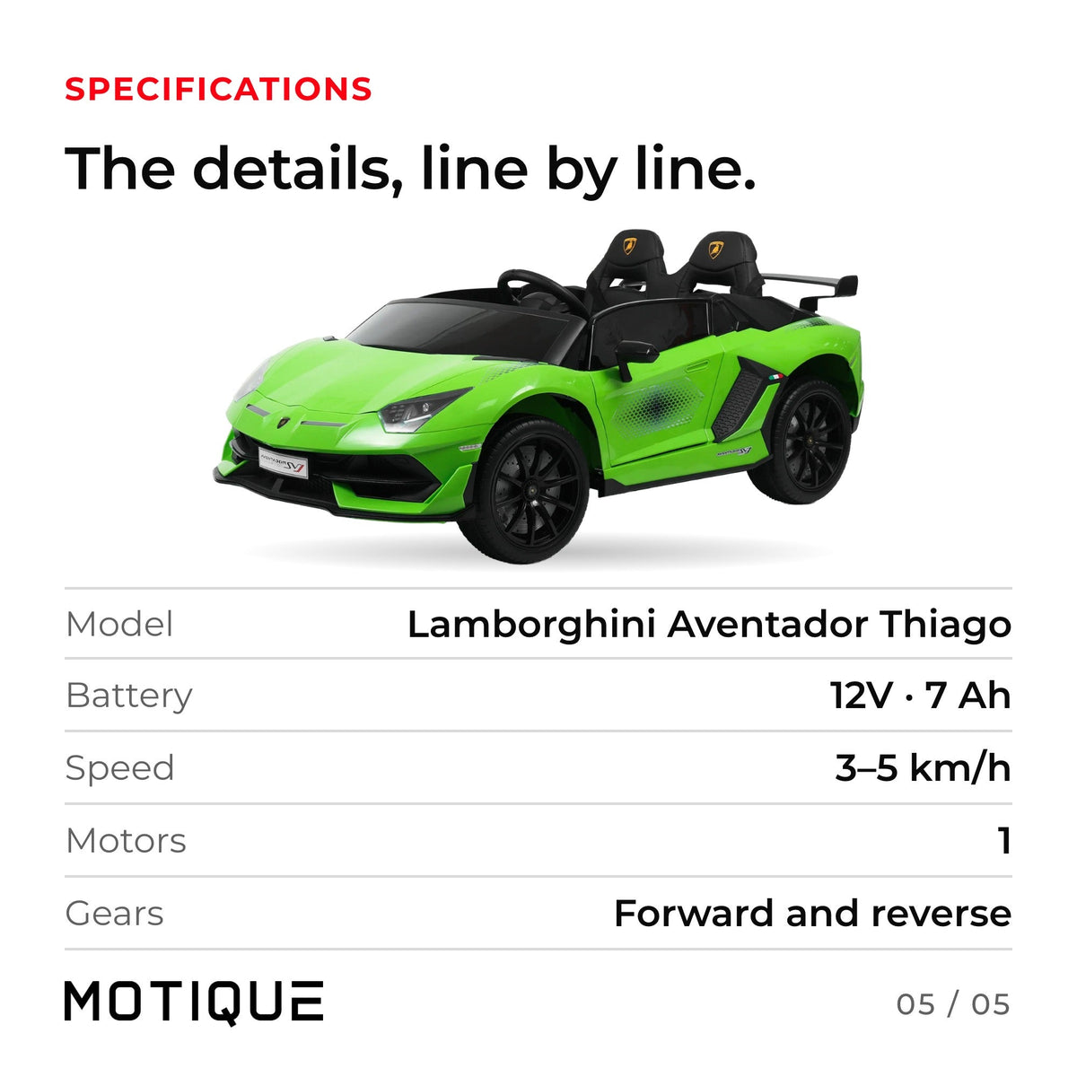 Lamborghini Aventador Thiago - infographic 5