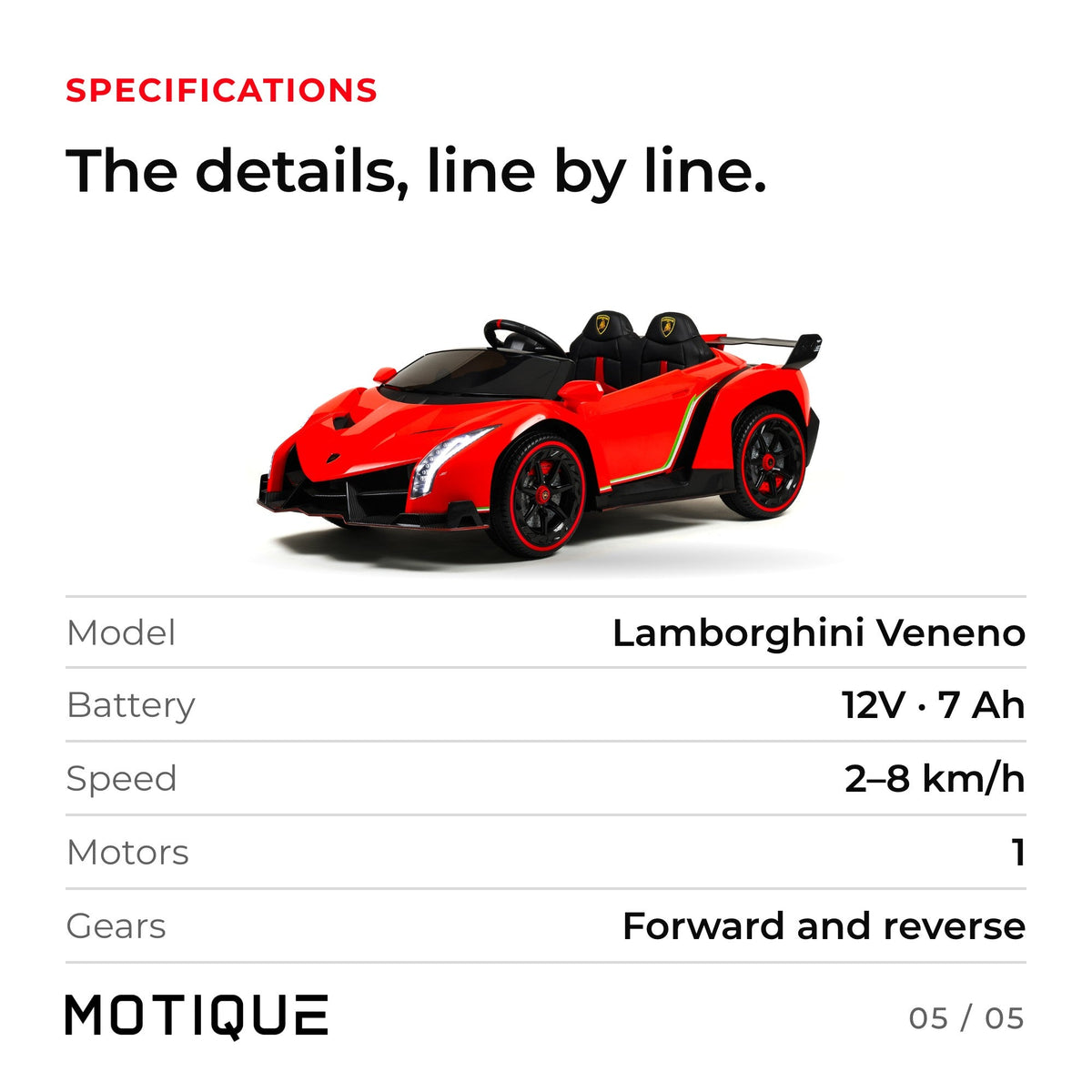 Lamborghini Veneno - infographic 5