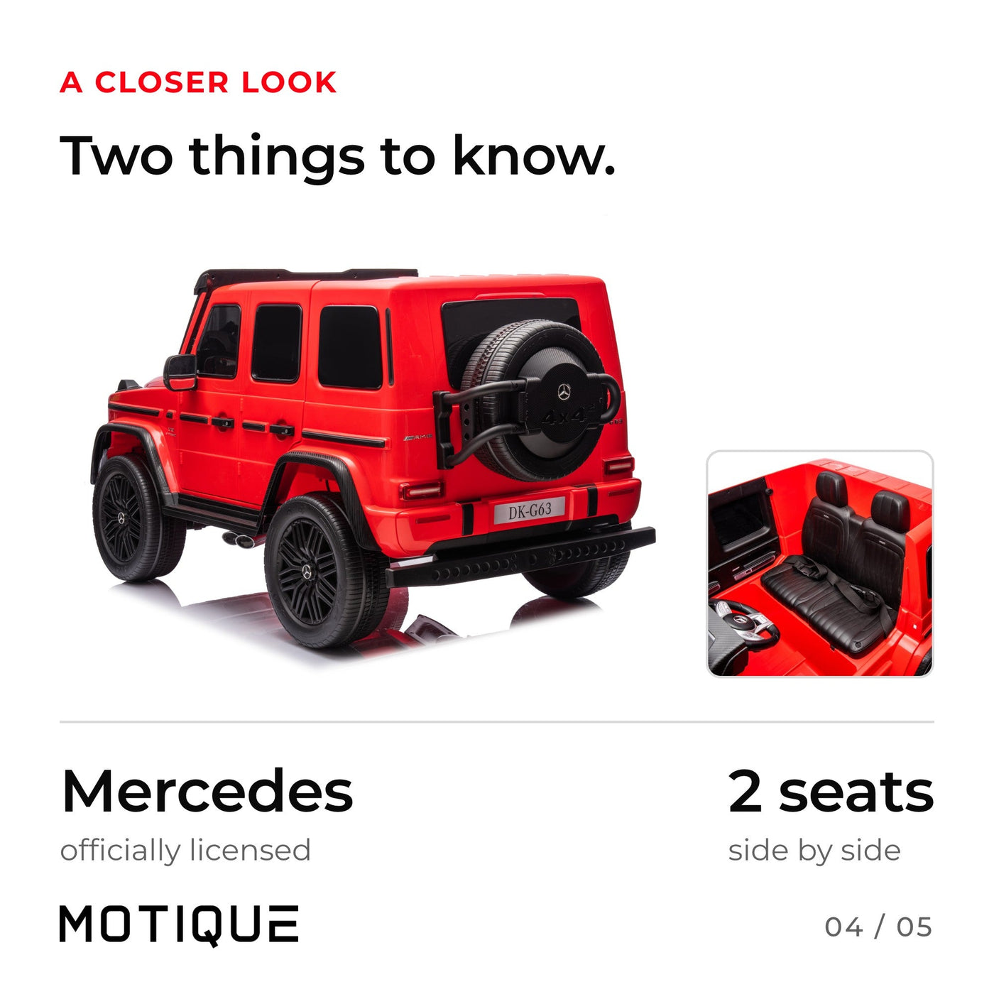 Mercedes G63 AMG - infographic 4