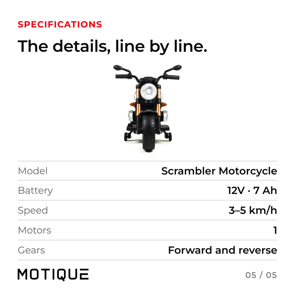 Moto Scrambler - infographic 5