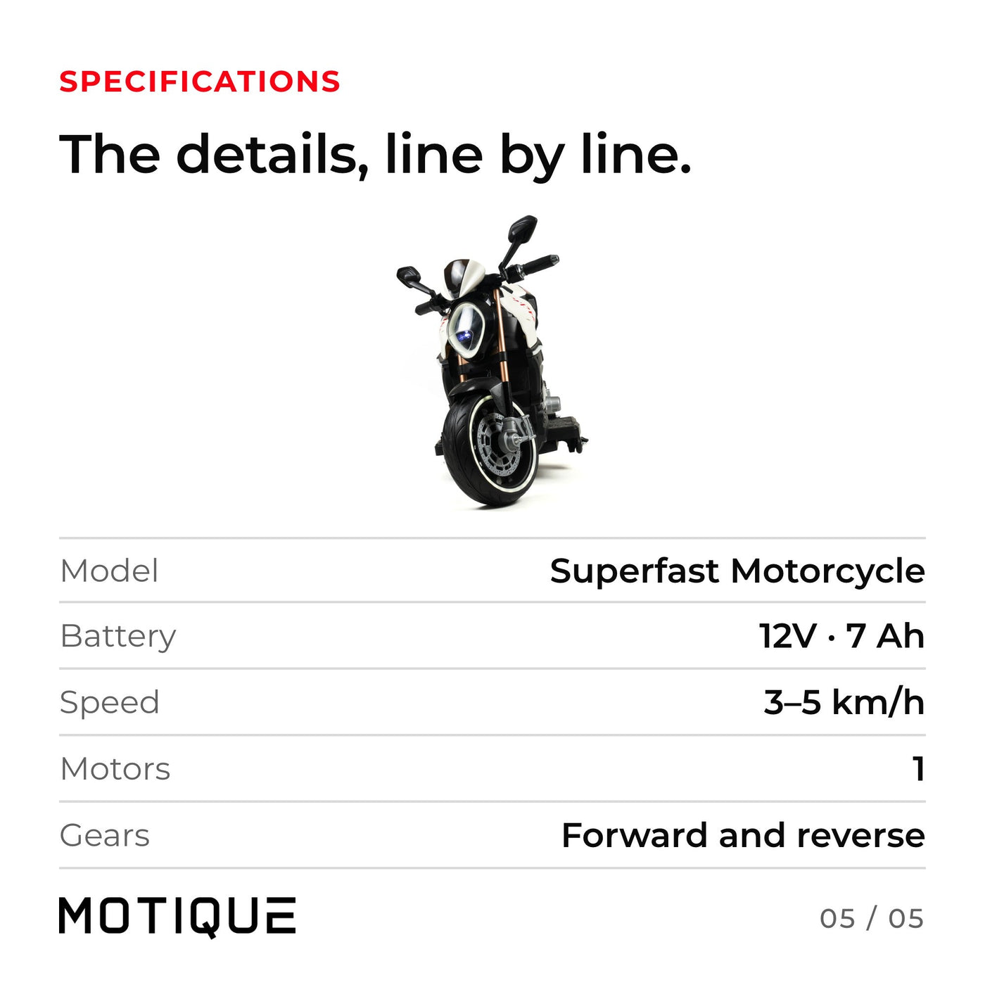 Moto Superfast - infographic 5
