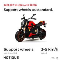 Moto de carreras 12V · 2-5 años — foto 3
