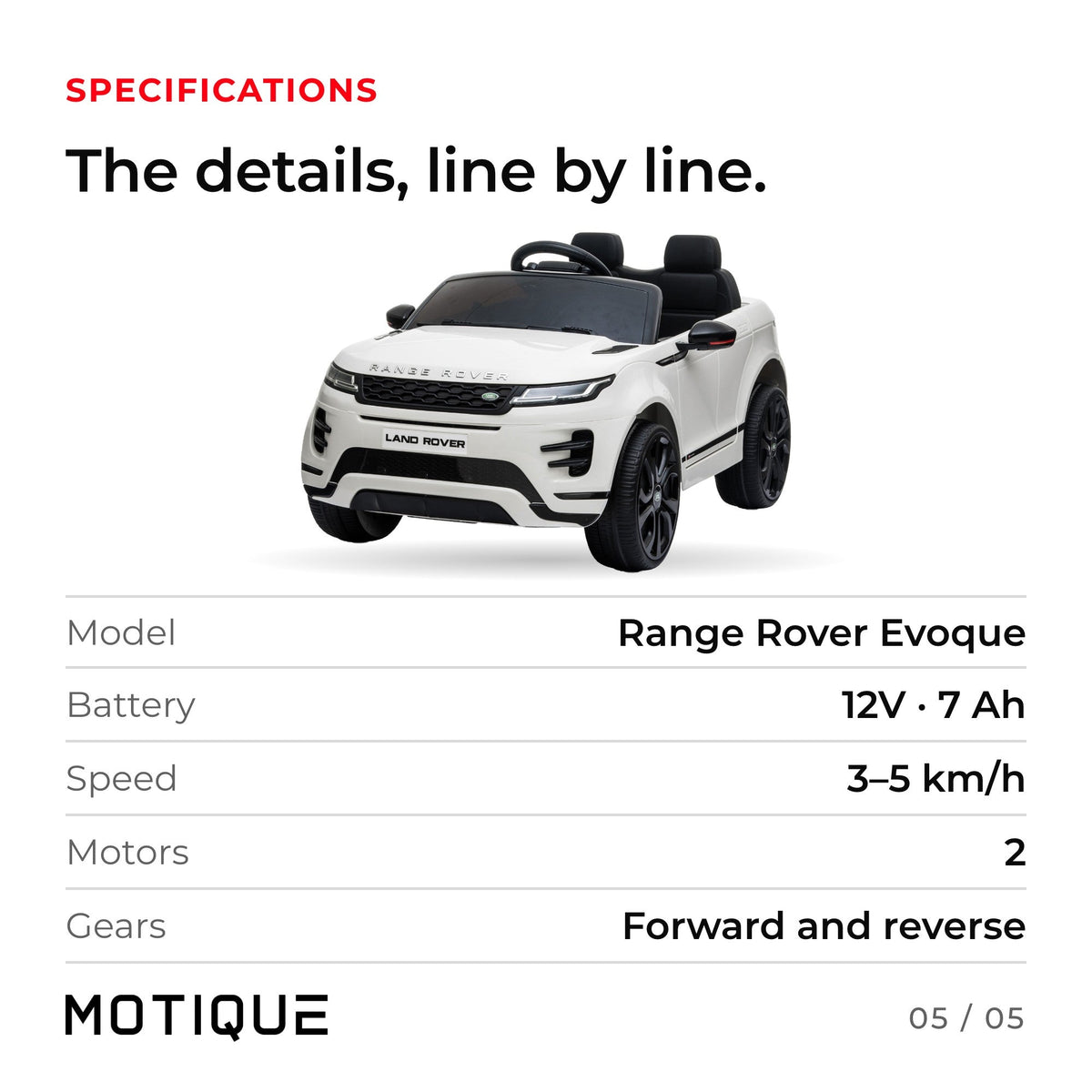 Range Rover Evoque - infographic 5