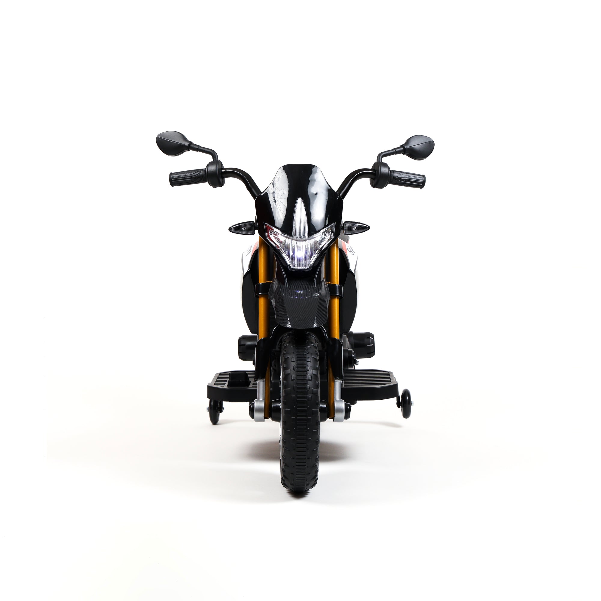 Elektrisches Motard Sport-Motorrad für Kinder – Rückansicht