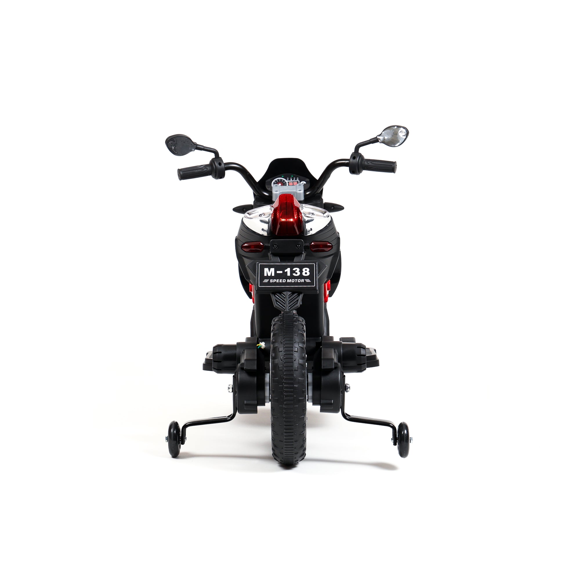 Elektrisches Motard Sport-Motorrad für Kinder – Draufsicht