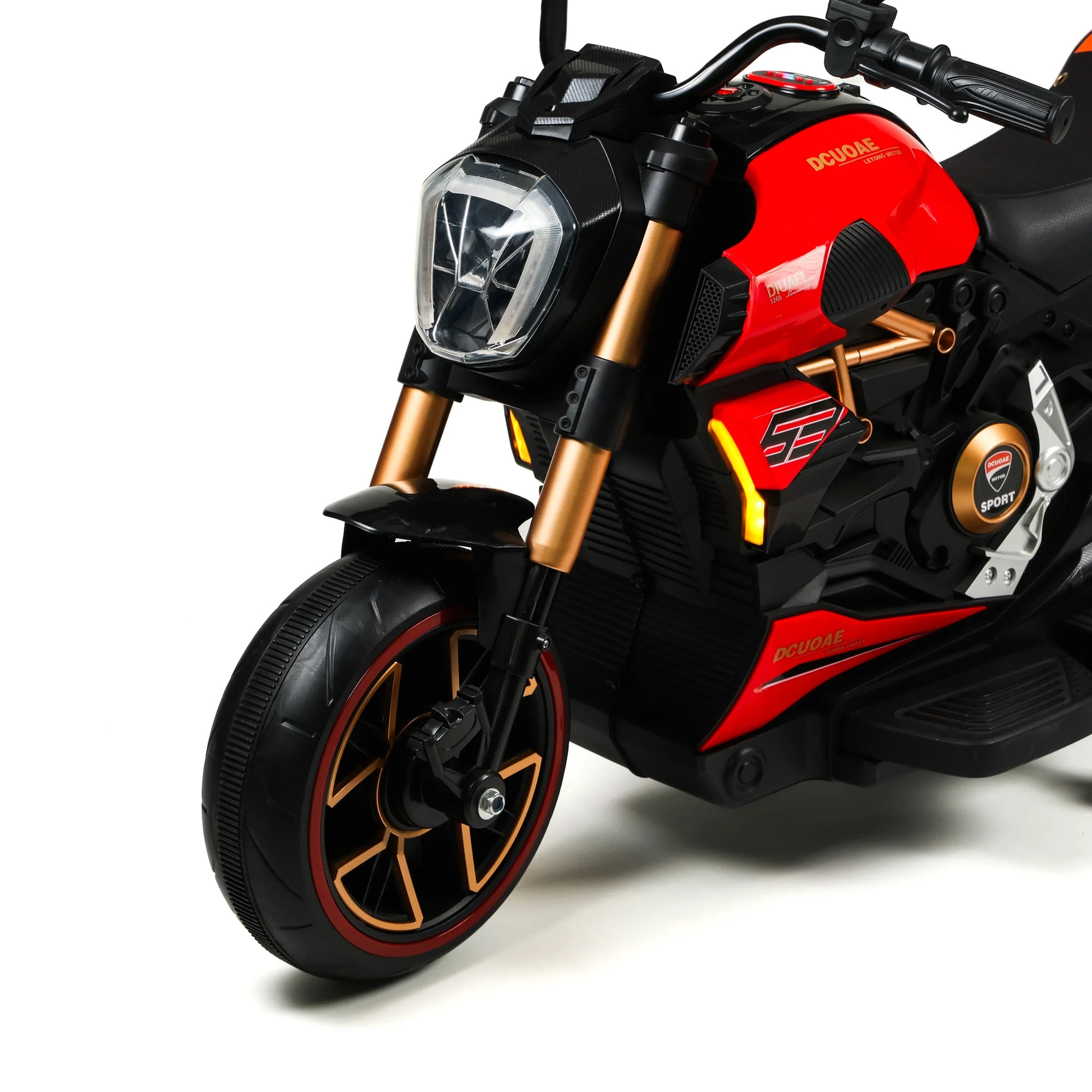 RENNMOTORRAD – Frontlicht