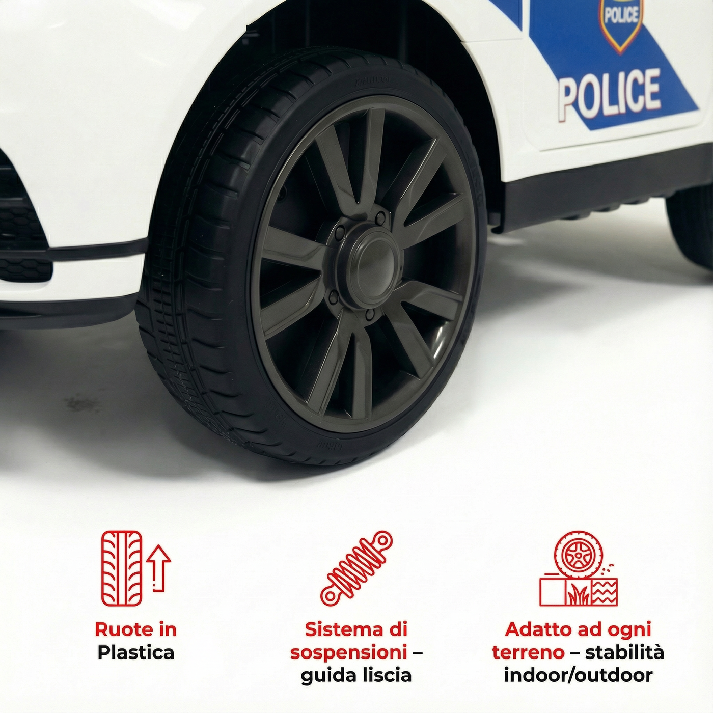 Polizeiauto 12V · 2-5 Jahre