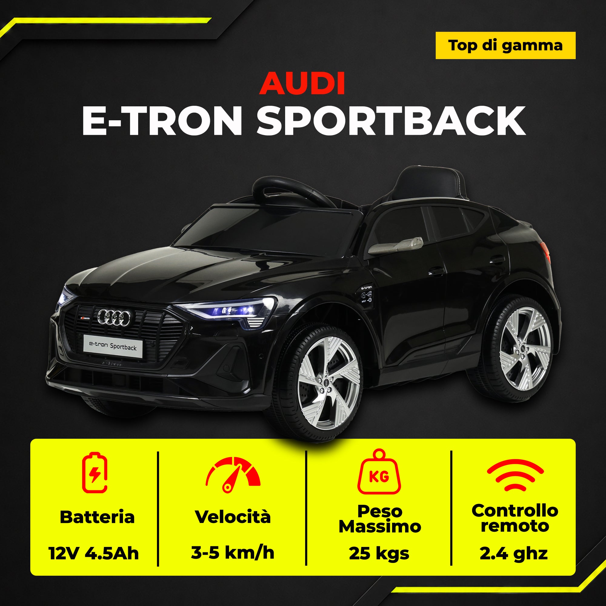 Audi e-tron Sportback 12V · 2-5 Jahre