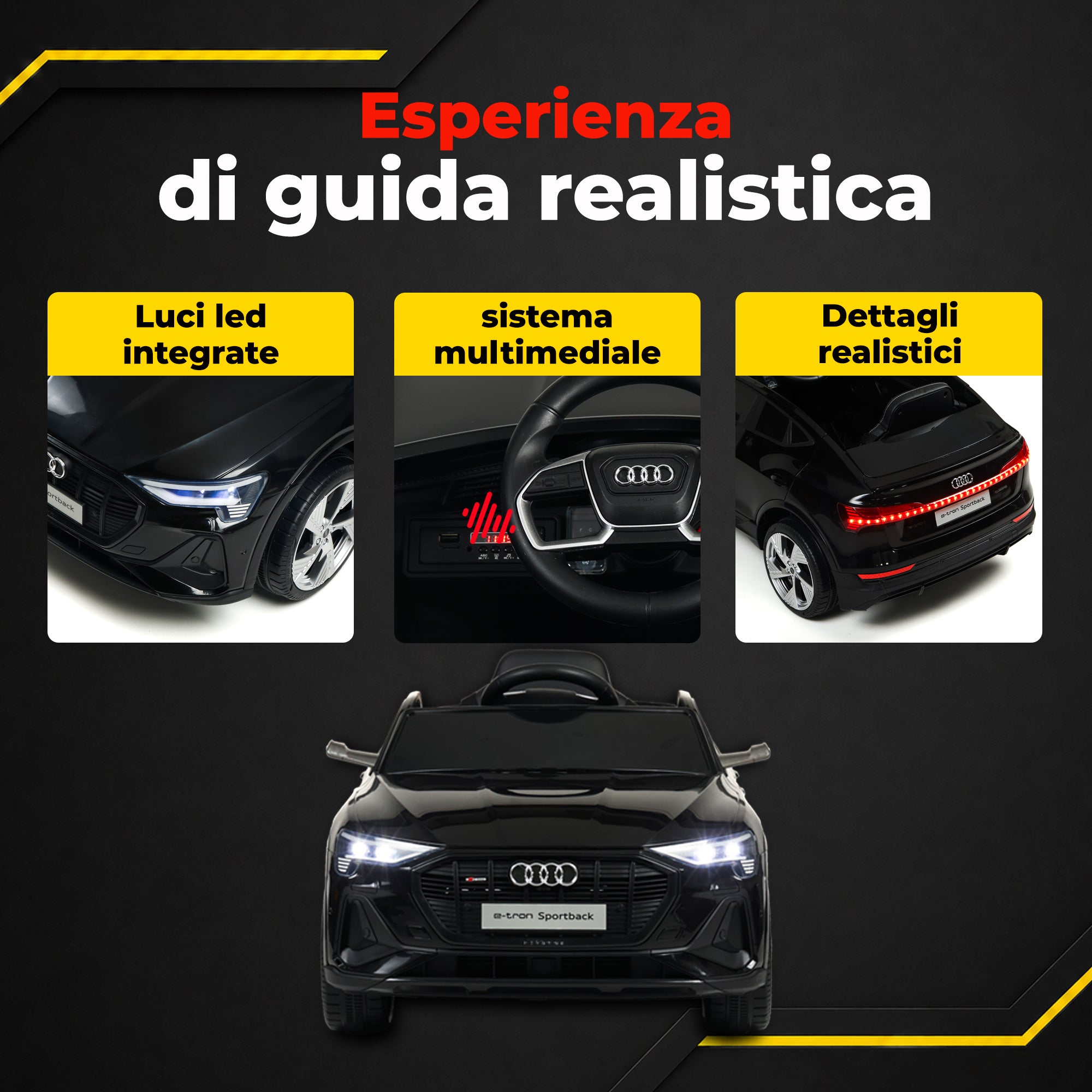 Audi e-tron Sportback 12V · 2-5 Jahre