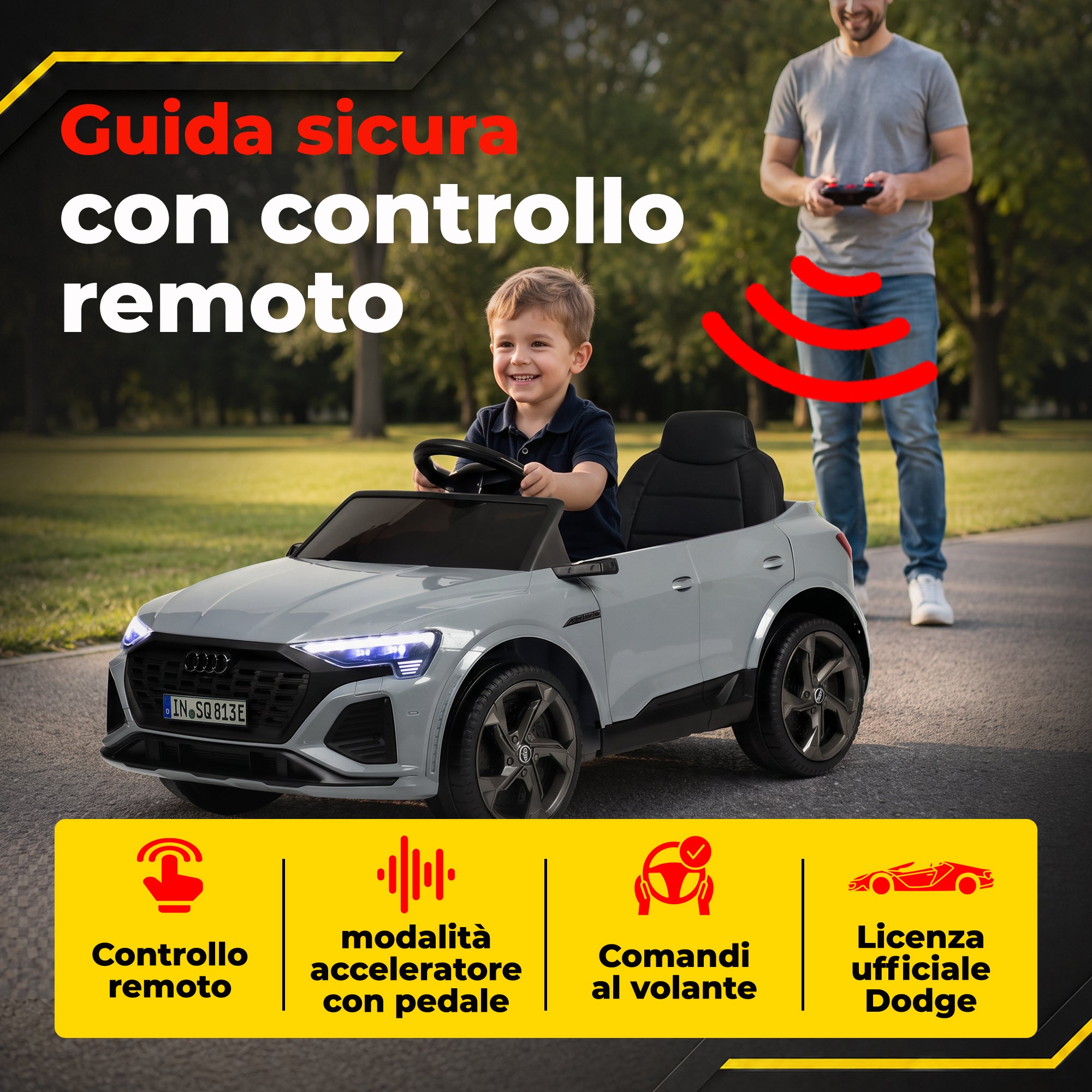 Audi SQ8 e-tron 12V · 1-3 Jahre