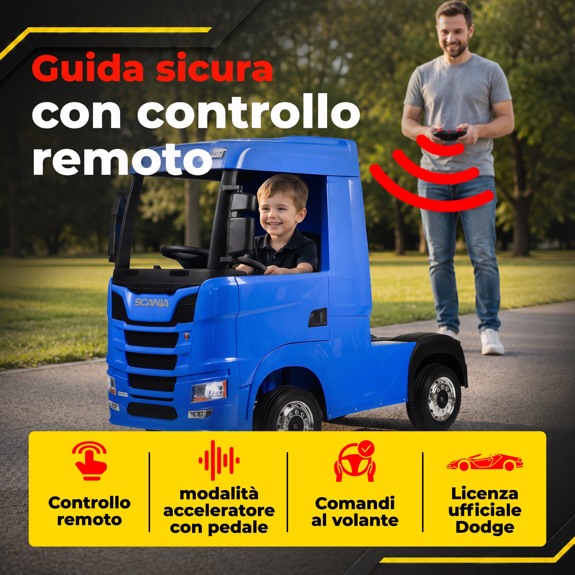 Scania-LKW 12V · 3-7 Jahre