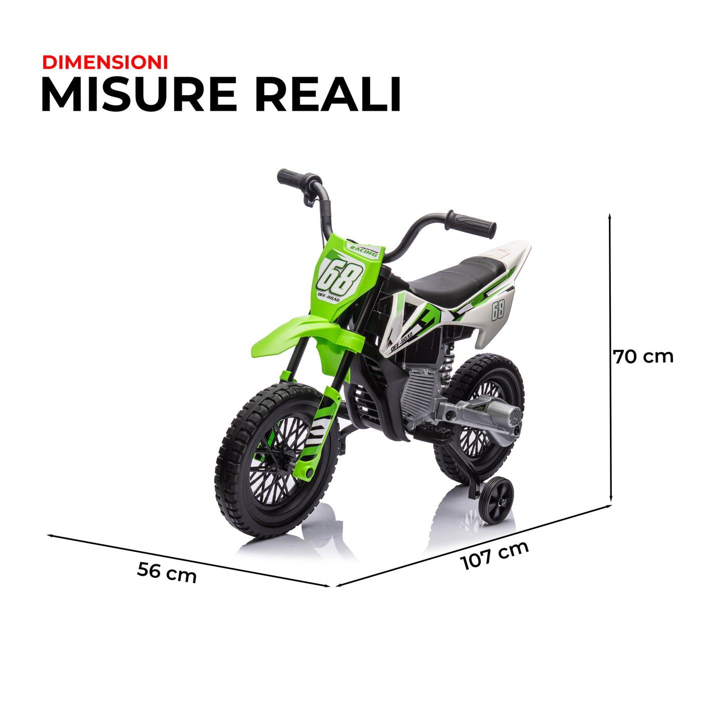 Motocross Sport 12V · 3-5 años