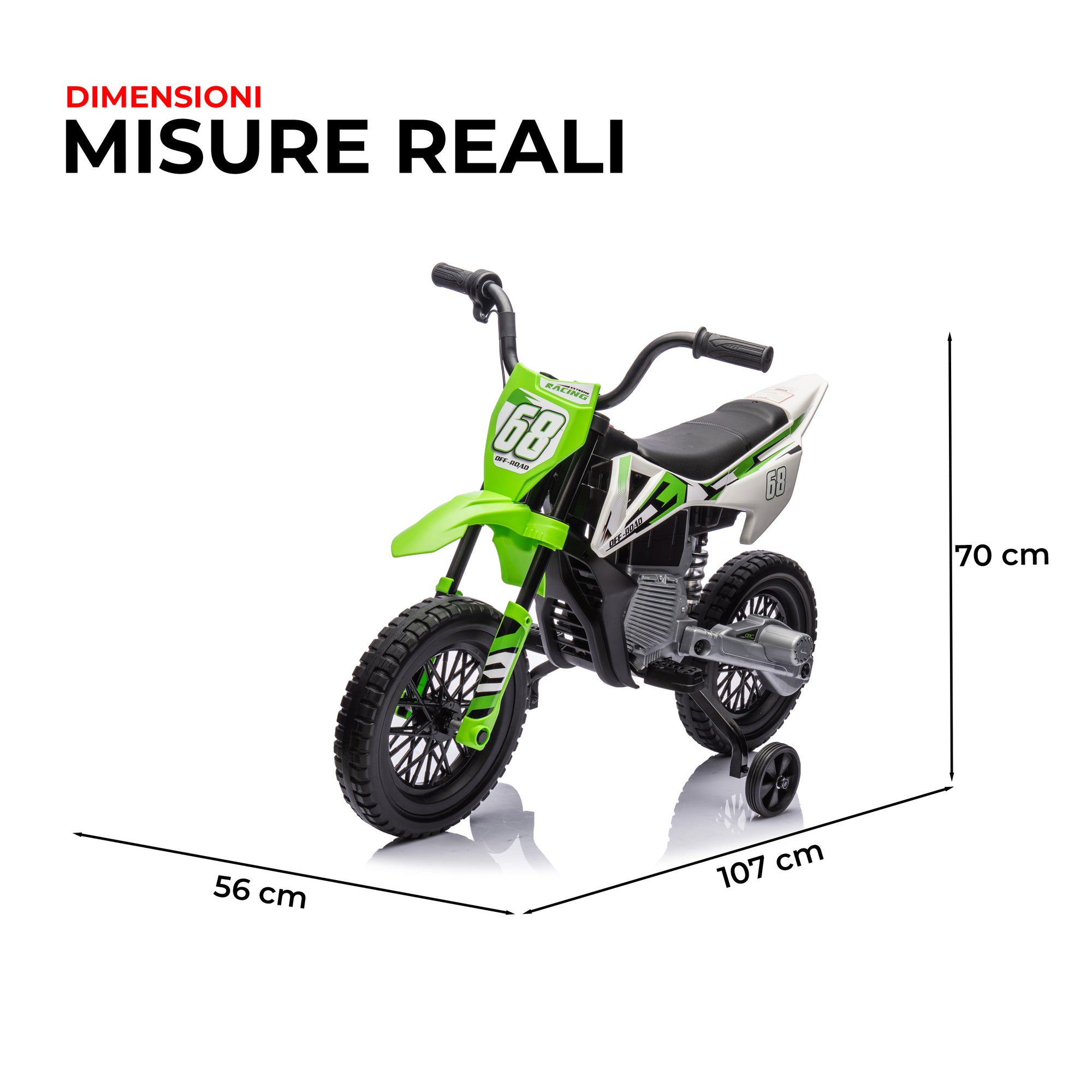 Motocross Sport 12V · 3-5 años