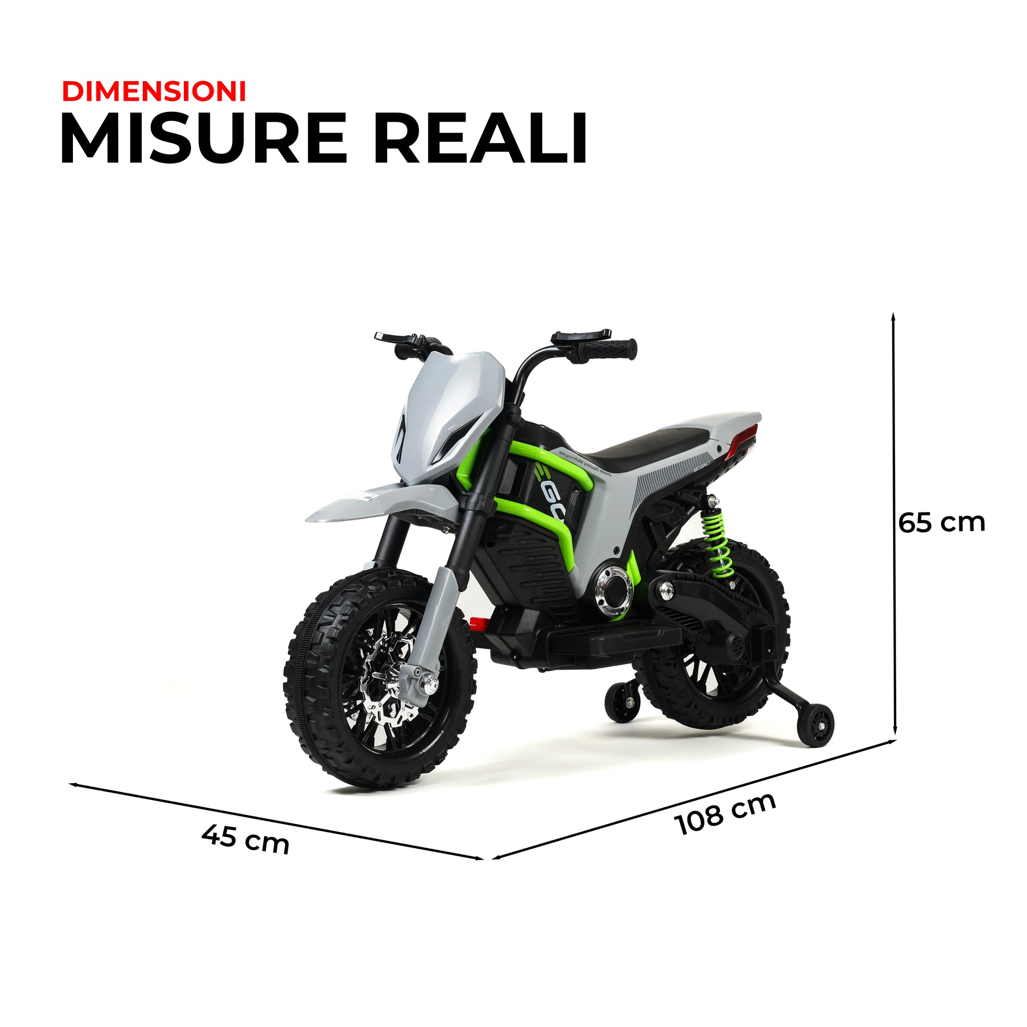 Motocross EQA 12V · 3-6 años