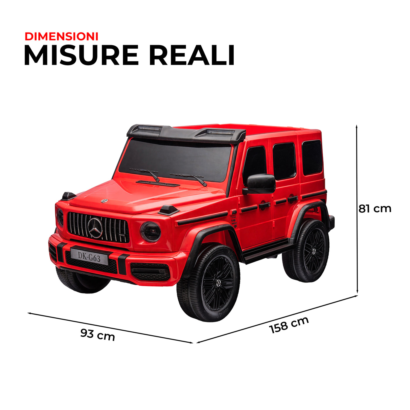Mercedes G63 AMG 24V · 2 Sitze