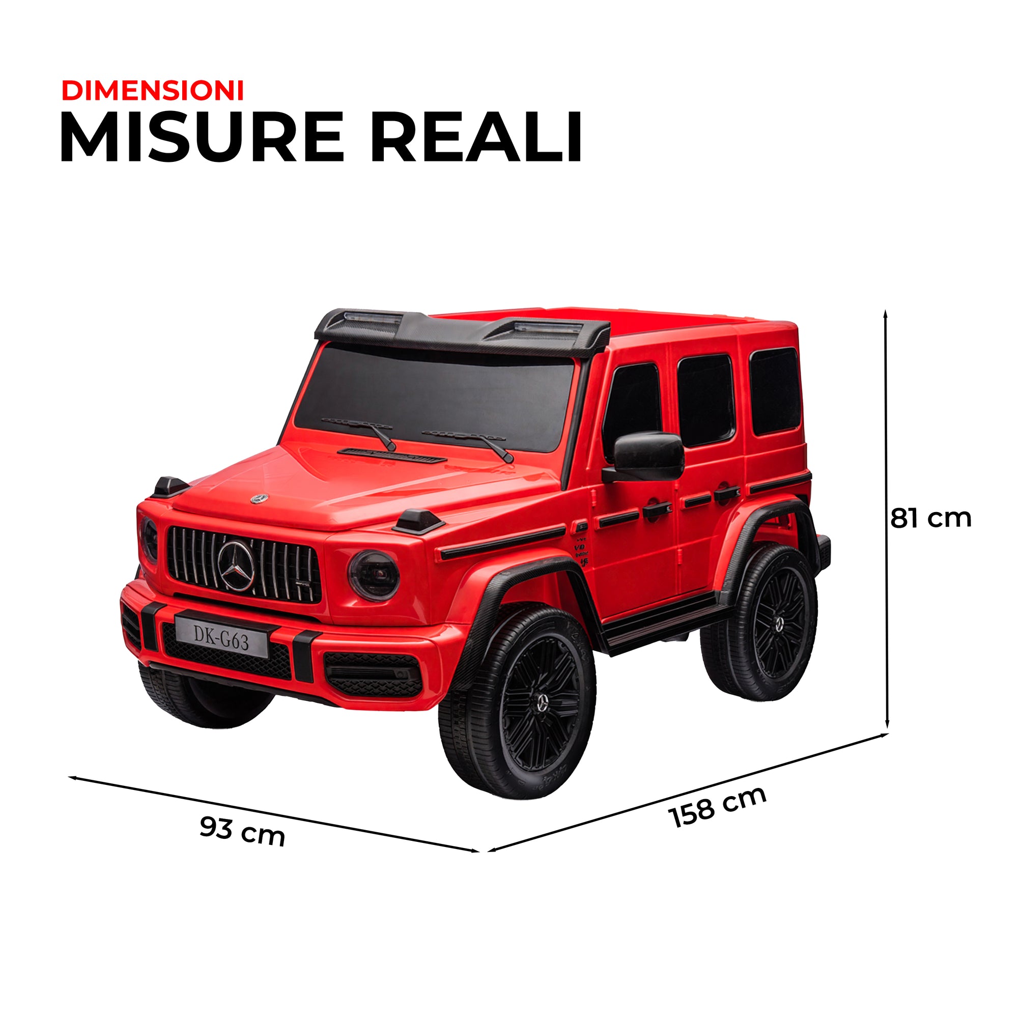 Mercedes G63 AMG 24V · 2 Sitze