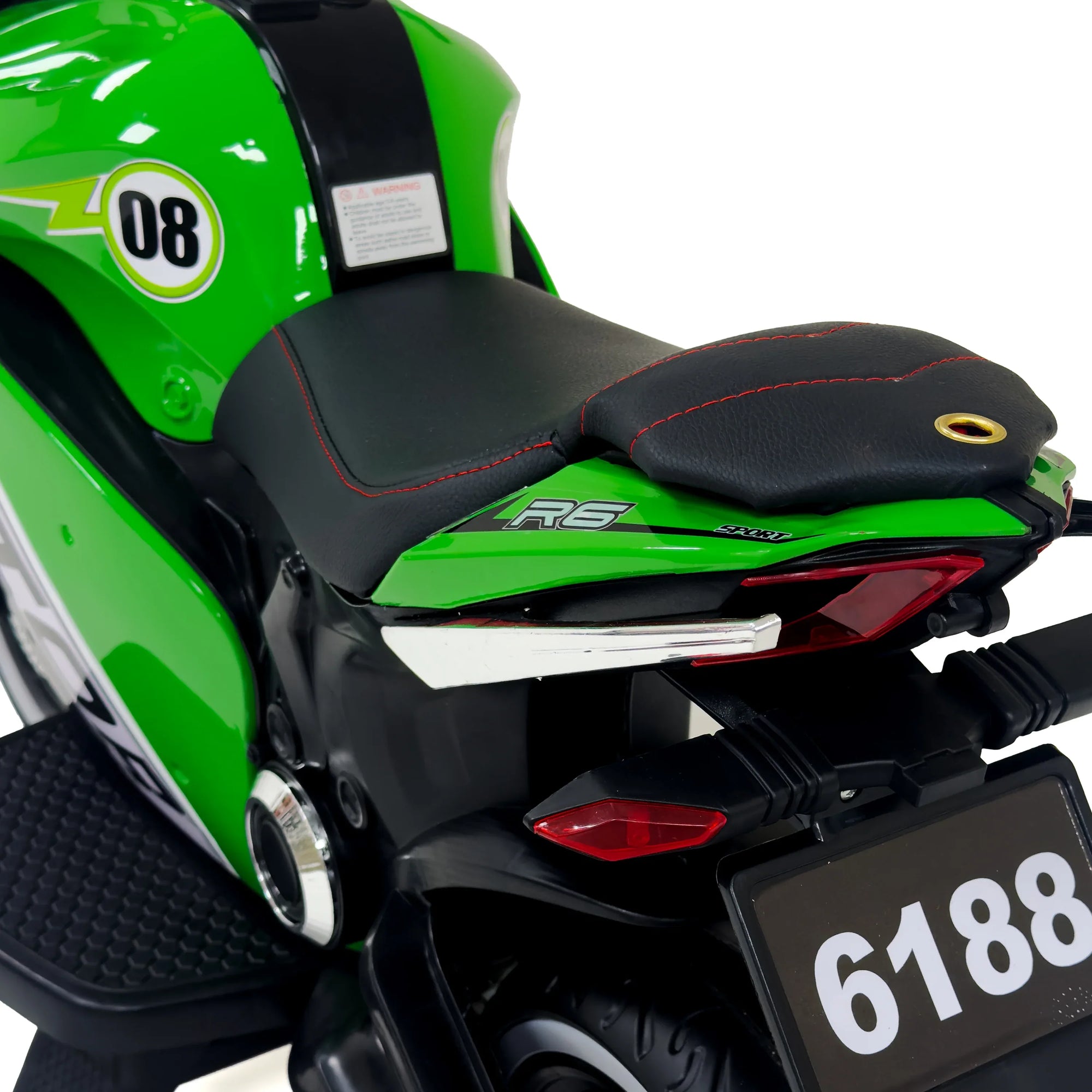 SPEEDRIDER-MOTORRAD – Detail der LED-Leuchten