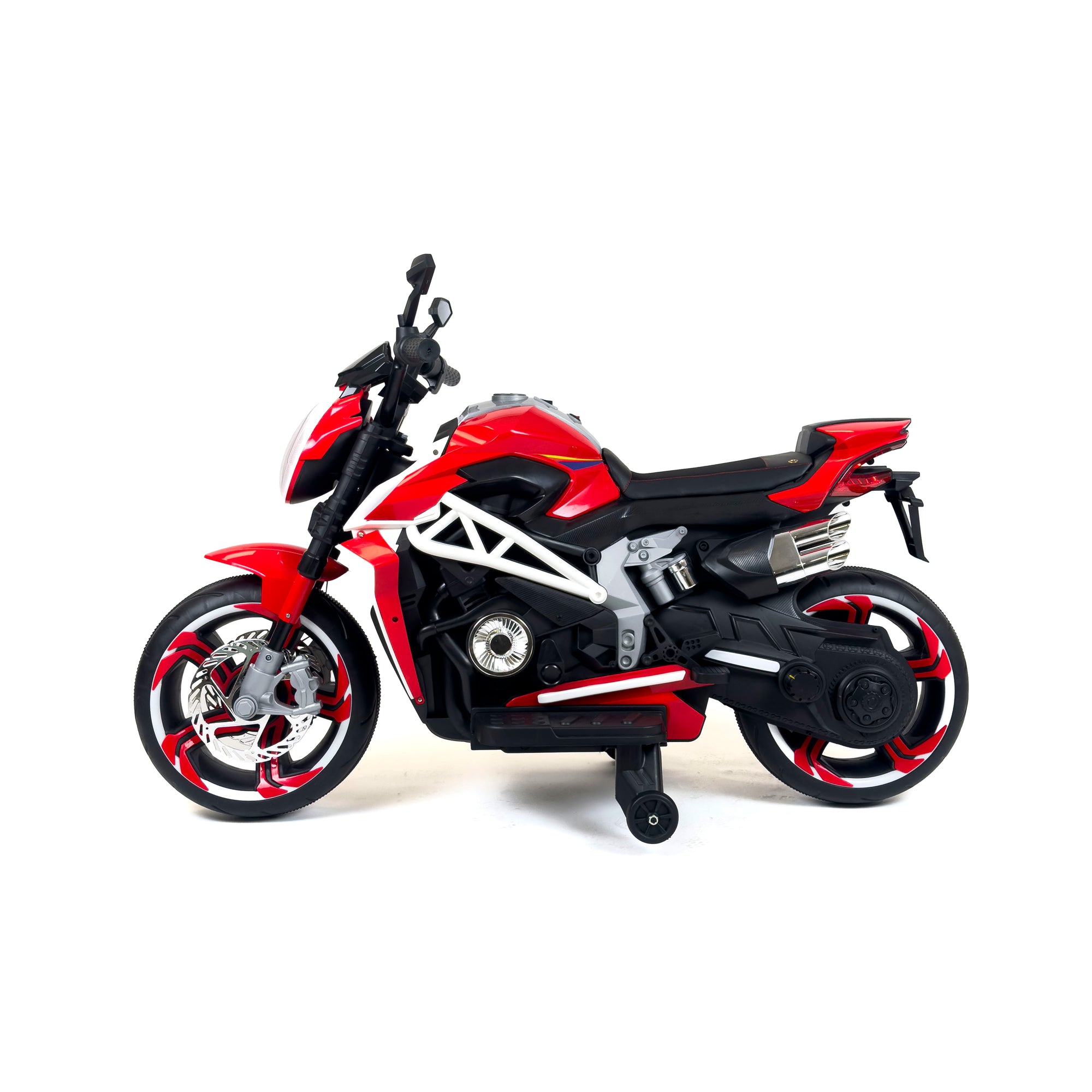 Moto eléctrica infantil Rivale - vista lateral