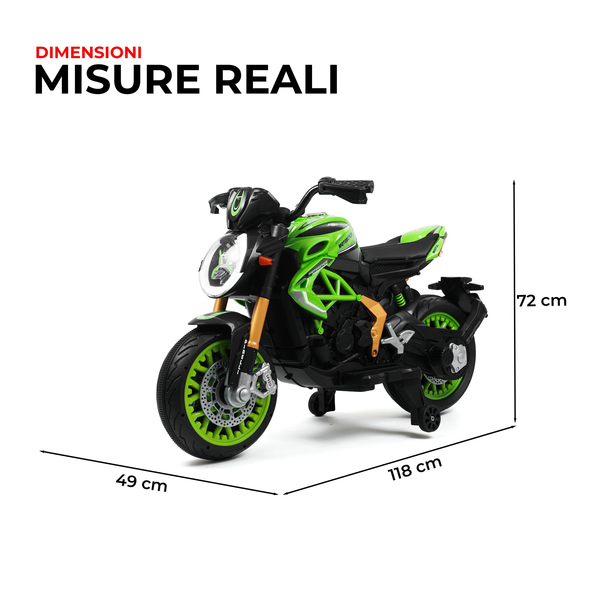 Motorrad Multiled 12V · 2-5 Jahre