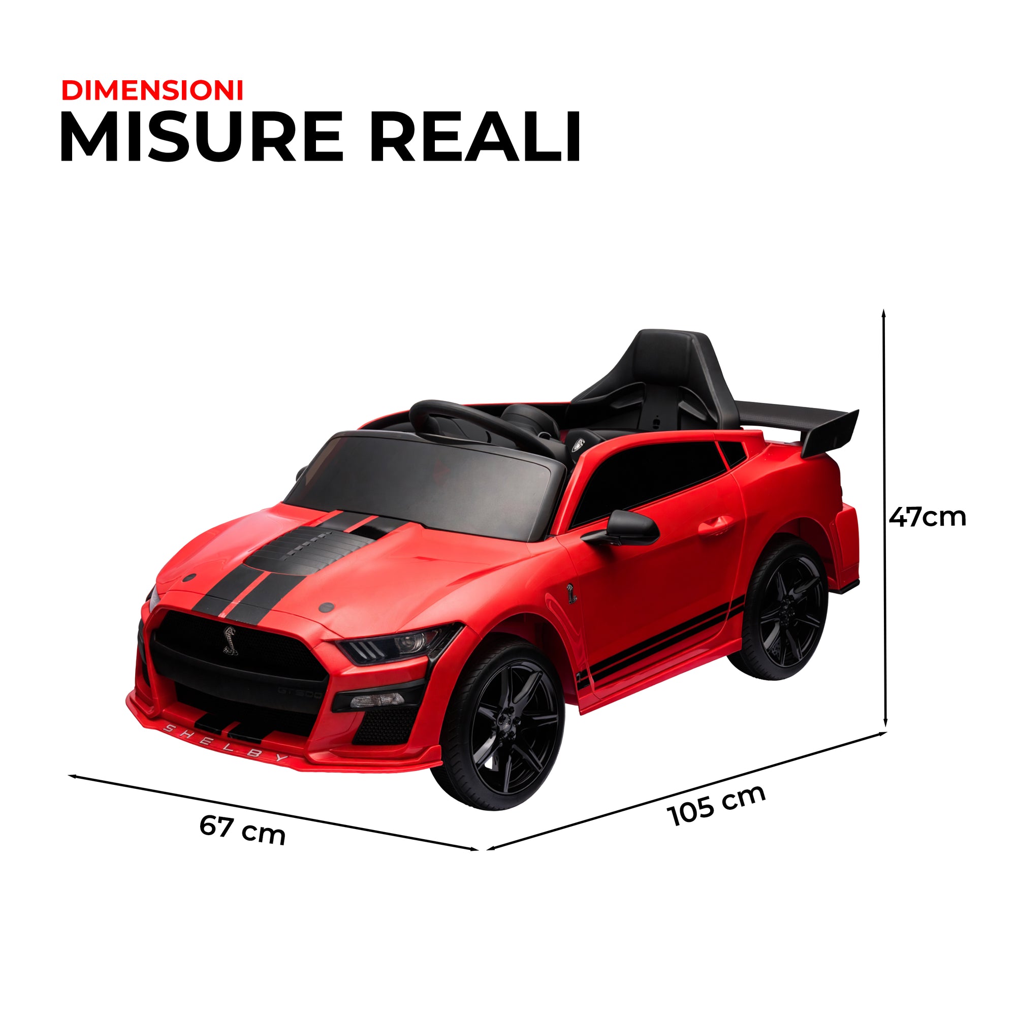 Ford Mustang Shelby GT500 12V · 1-4 Jahre