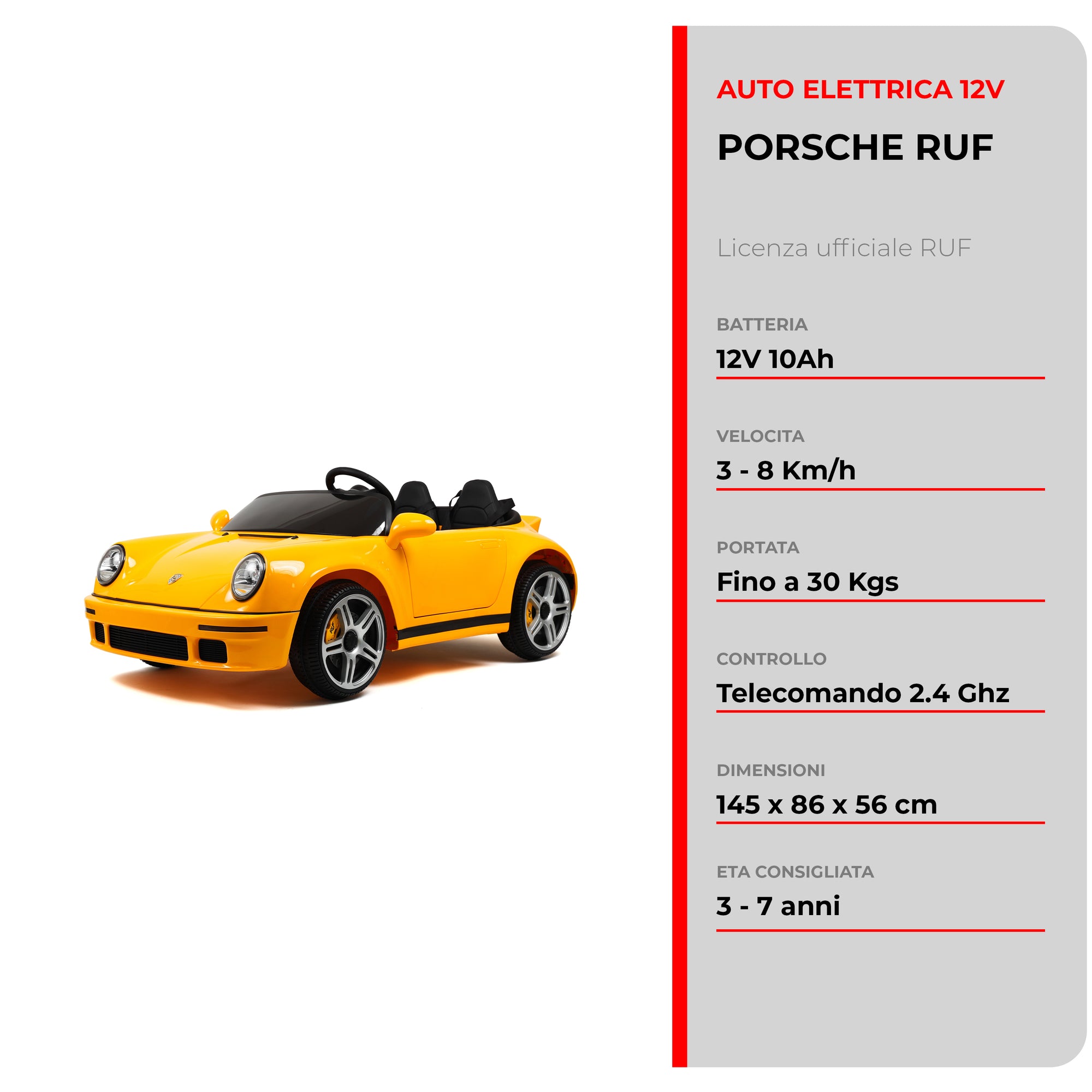 Porsche RUF SCR 12V · 2-4 Jahre