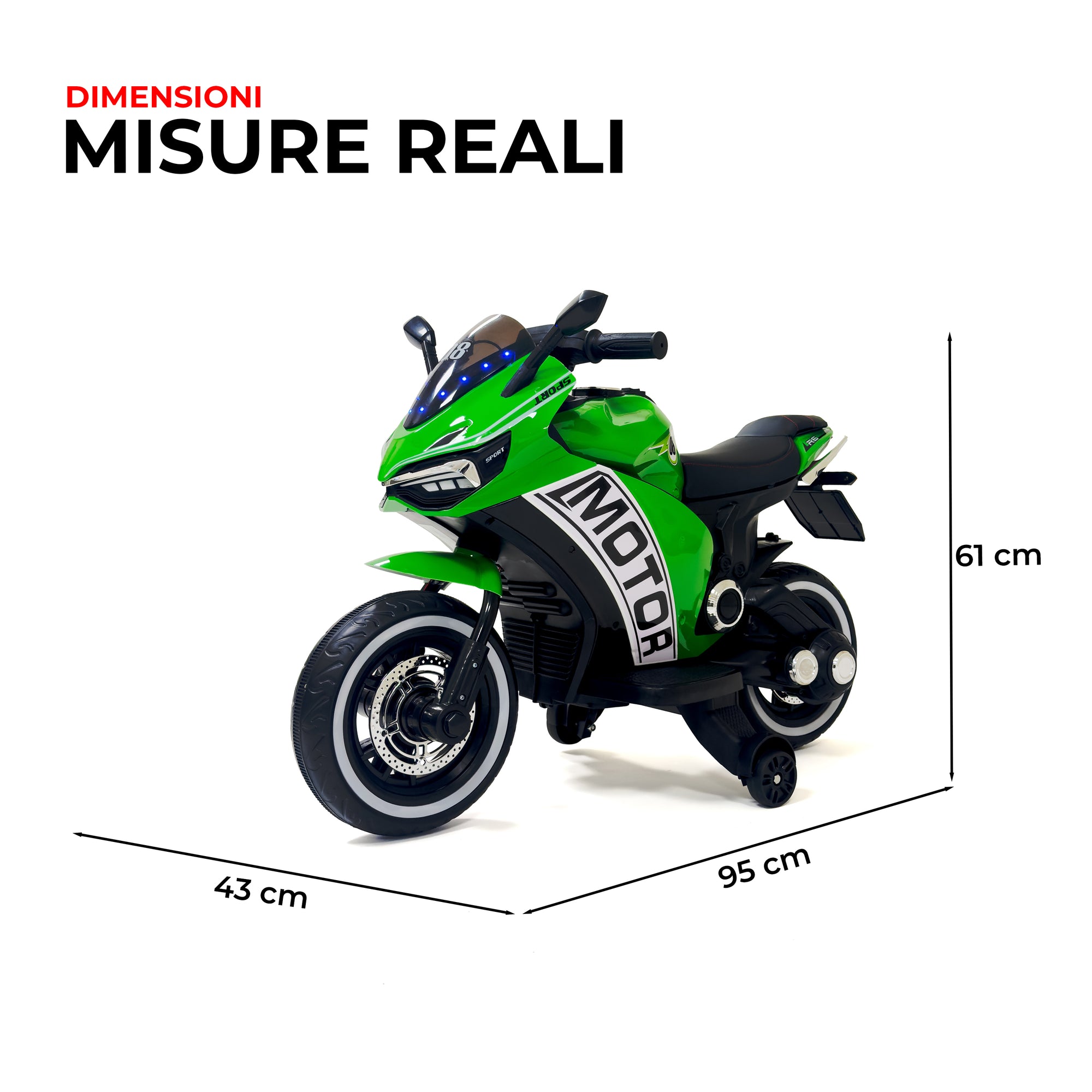 Motorrad Speedrider 6V · 2-4 Jahre