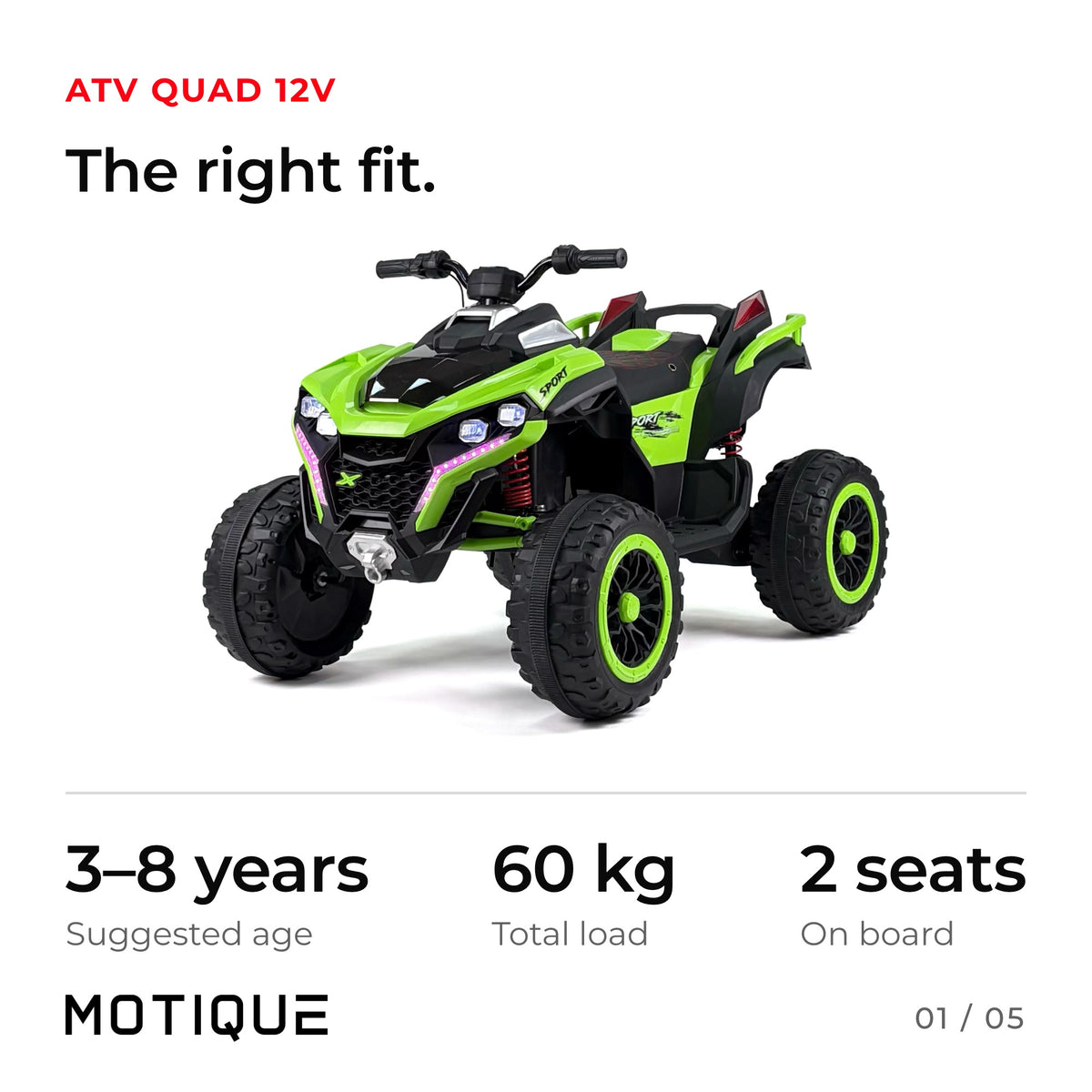 ATV Quad 12V - infographic 1
