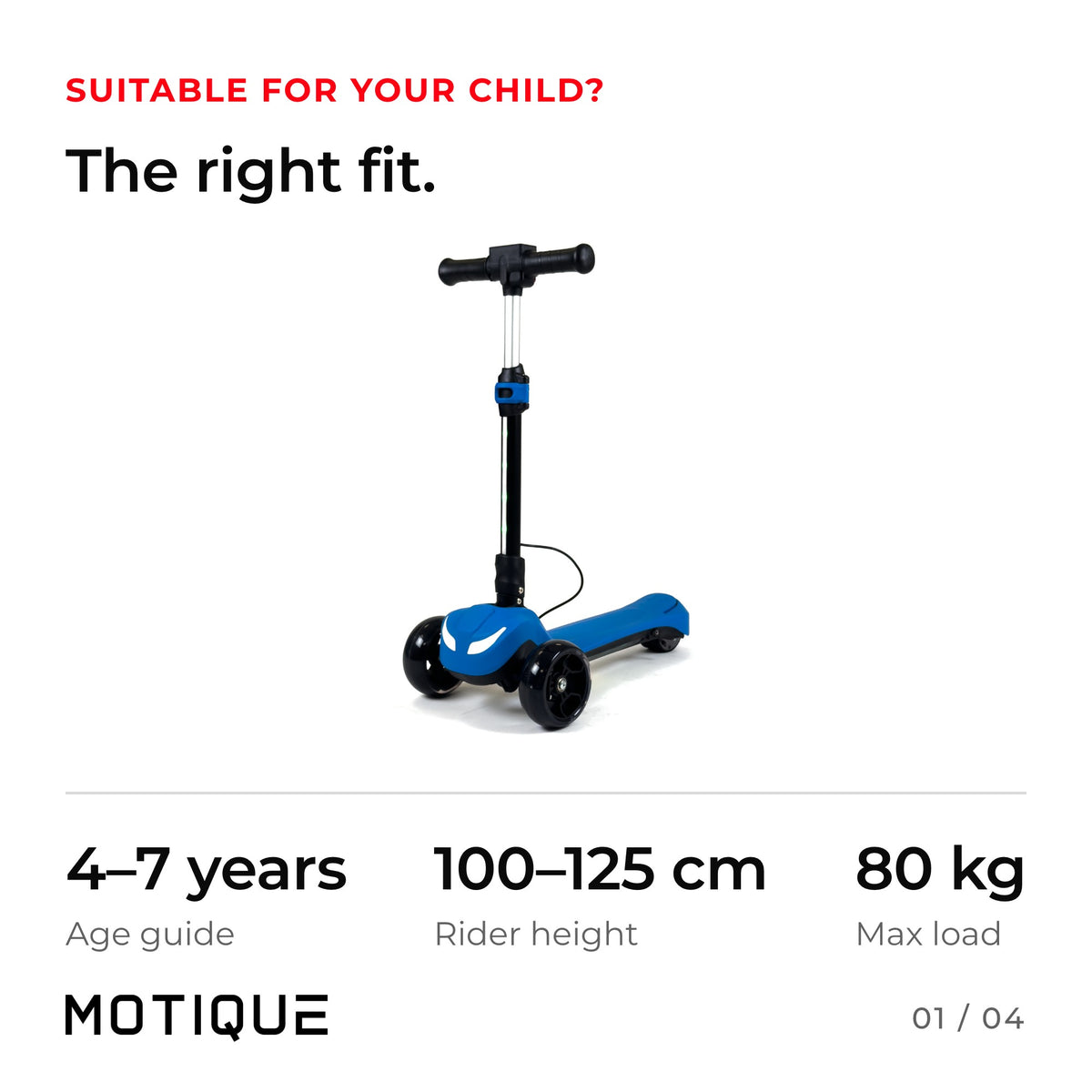 3-Wheel Scooter - infographic 1