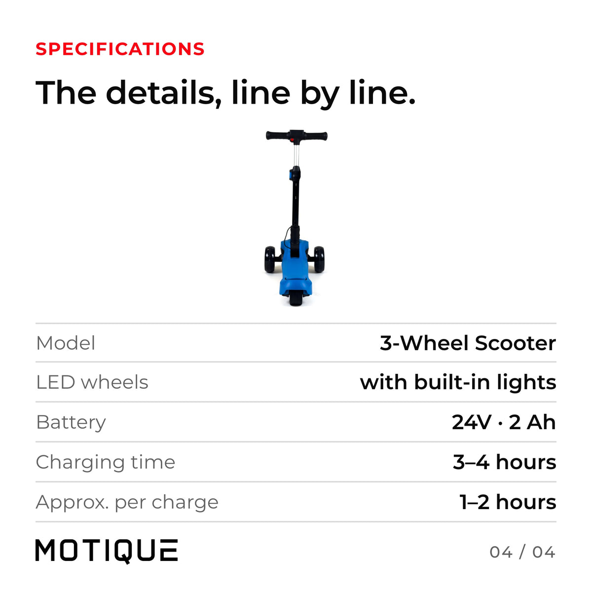 3-Wheel Scooter - infographic 4