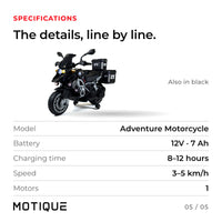 Adventure Motorcycle 12V · 3-5 years — photo 6